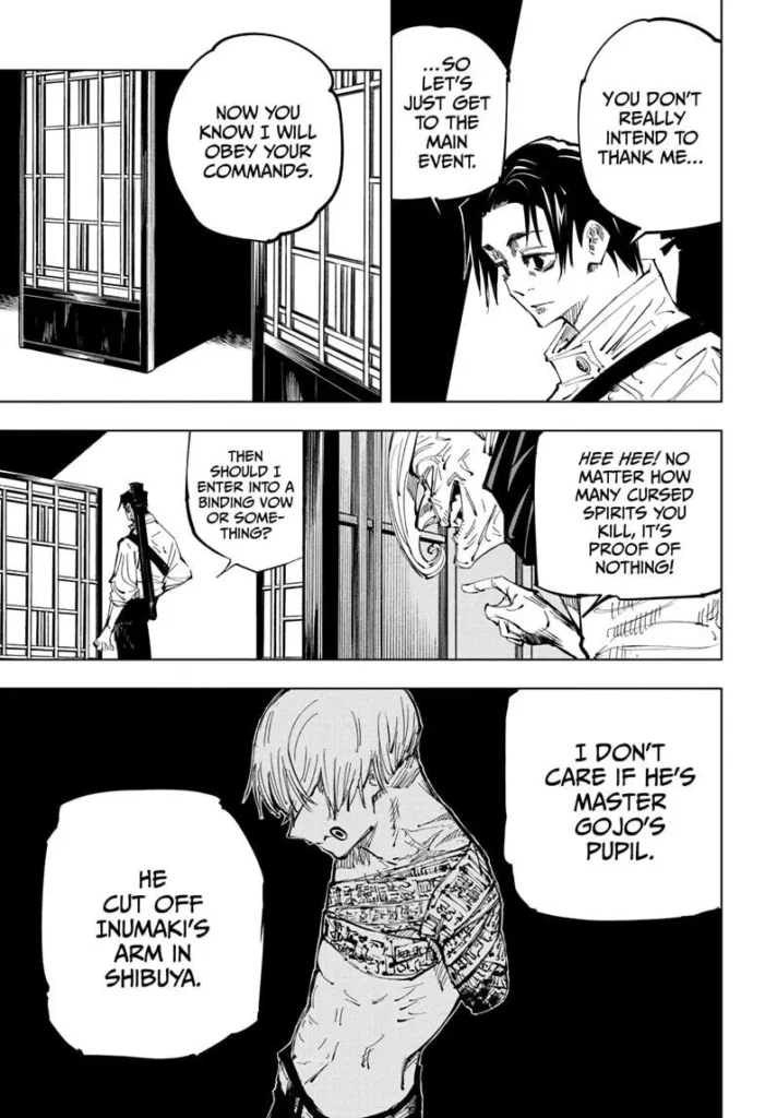 Jujutsu Kaisen Chapter 137