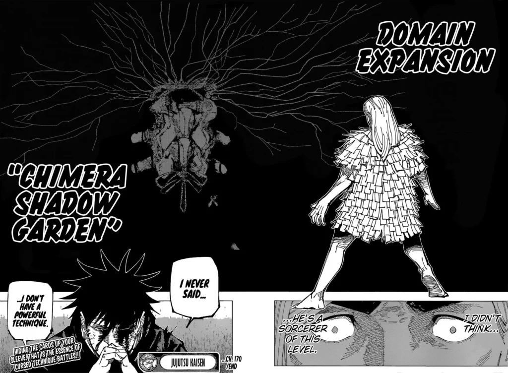 Jujutsu Kaisen Chapter 170