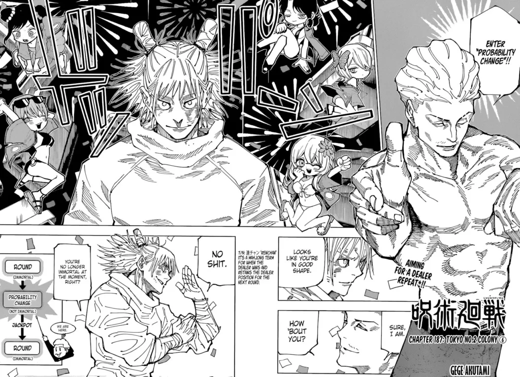 Jujutsu Kaisen Chapter 187