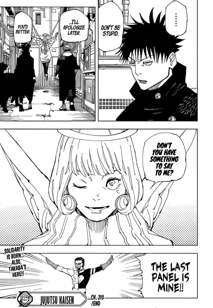 Jujutsu Kaisen Chapter 210
