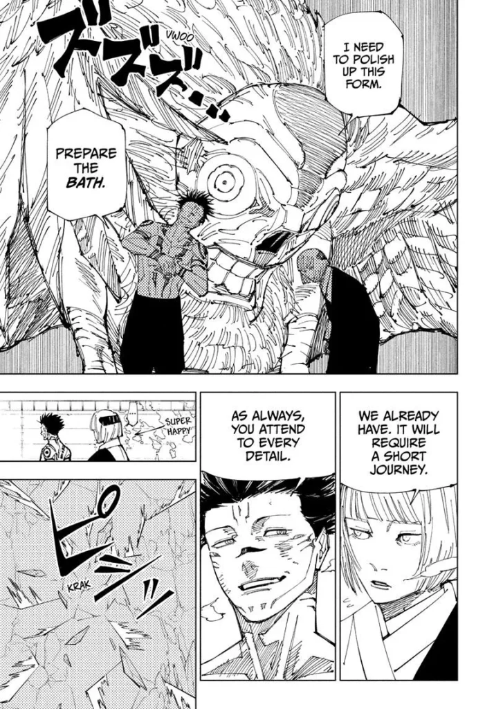 Jujutsu Kaisen Manga Chapter 215