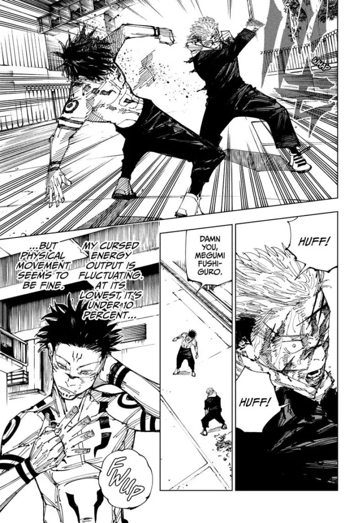 Jujutsu Kaisen Manga Chapter 215