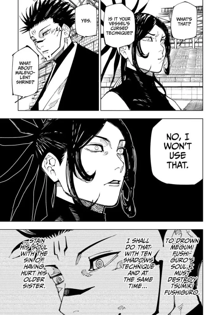 Jujutsu Kaisen Chapter 217