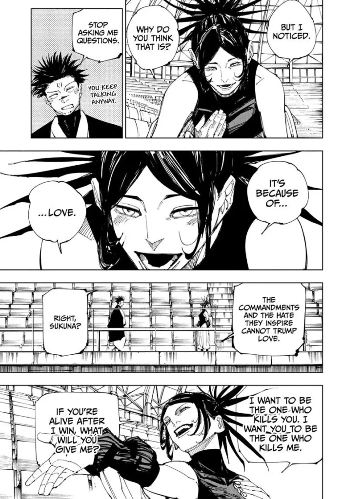 Jujutsu Kaisen Chapter 217