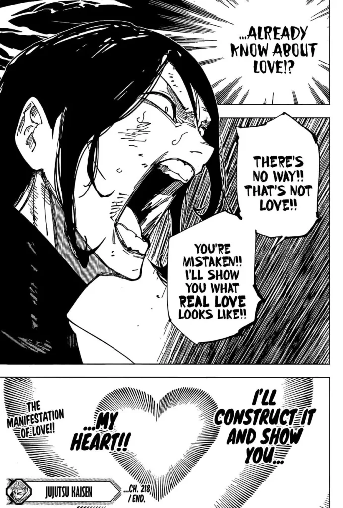 Jujutsu Kaisen Chapter 218