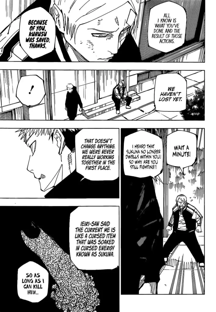 Jujutsu Kaisen Chapter 220