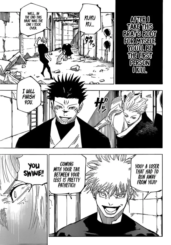 Jujutsu Kaisen Chapter 221