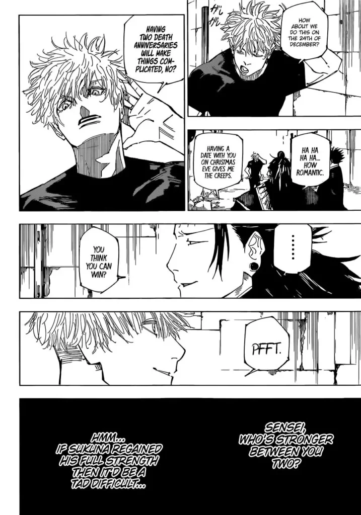 Jujutsu Kaisen Chapter 221
