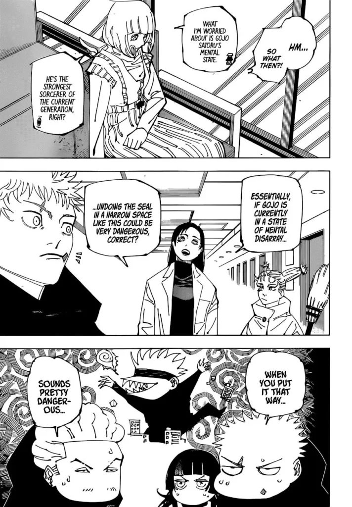 Jujutsu Kaisen Chapter 221