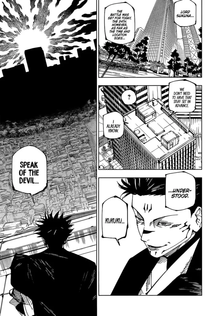 Jujutsu Kaisen Manga Chapter 223