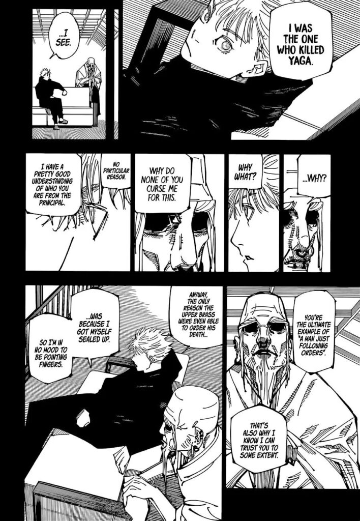 Jujutsu Kaisen Manga Chapter 223