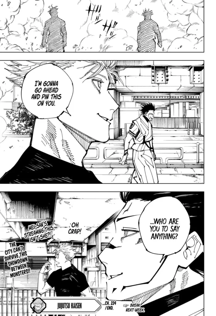 Jujutsu Kaisen Chapter 224