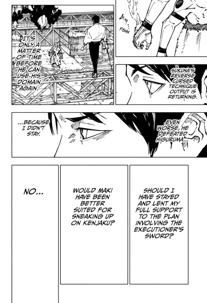 Jujutsu Kaisen Chapter 249