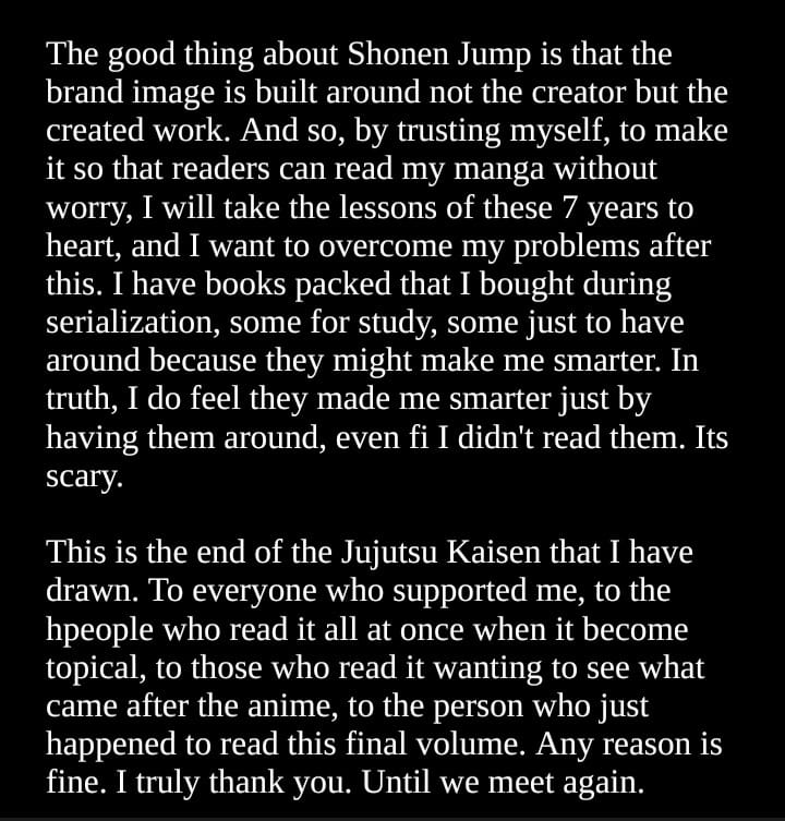Jujutsu Kaisen Chapter 272