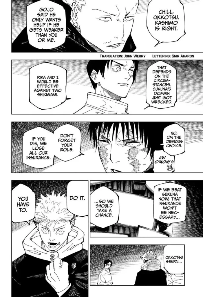 Jujutsu Kaisen Chapter 234