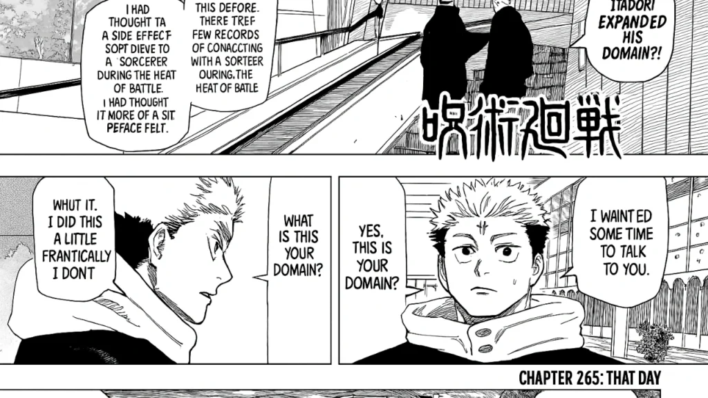 Jujutsu Kaisen Chapter 265