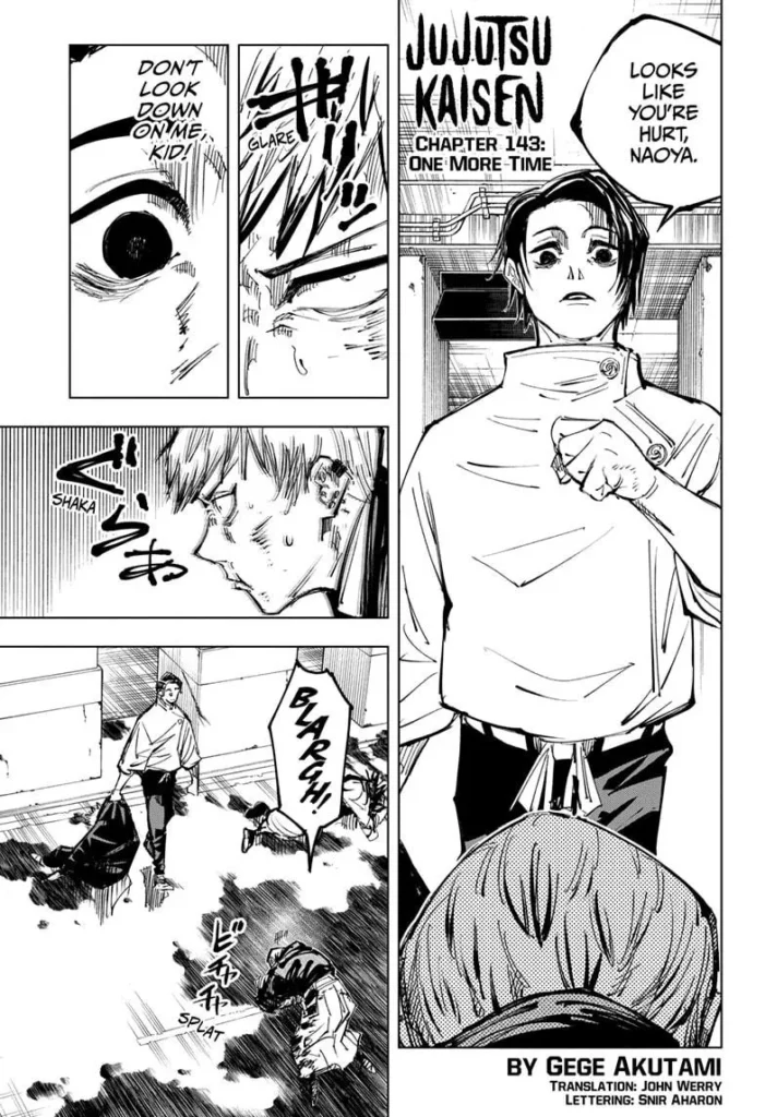 Jujutsu Kaisen Chapter 143