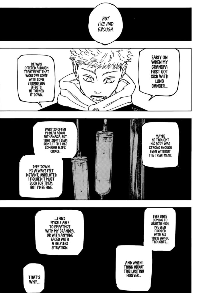 Jujutsu Kaisen Manga Chapter 266