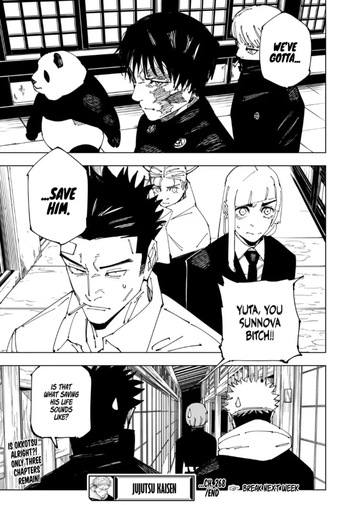 Jujutsu Kaisen Chapter 268