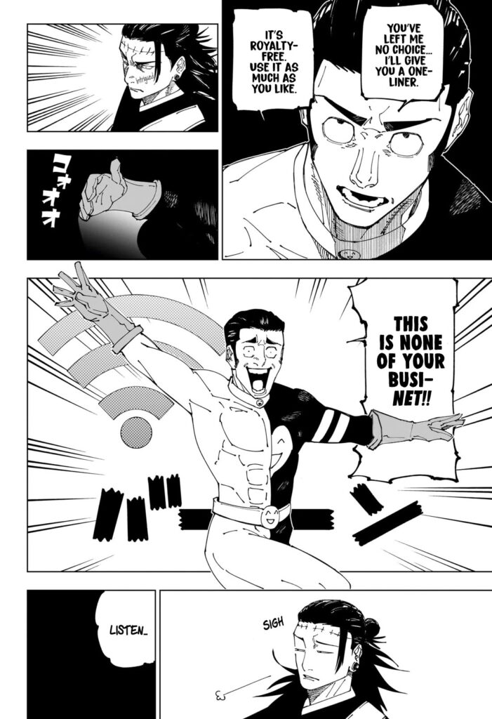 Jujutsu Kaisen Manga Chapter 240