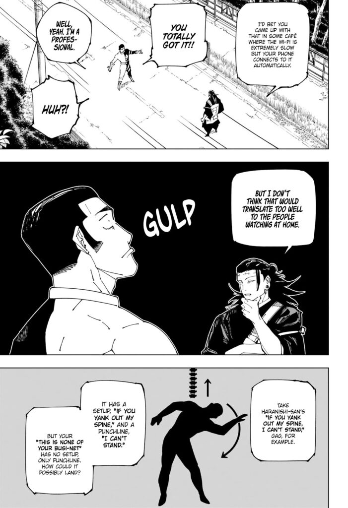 Jujutsu Kaisen Manga Chapter 240