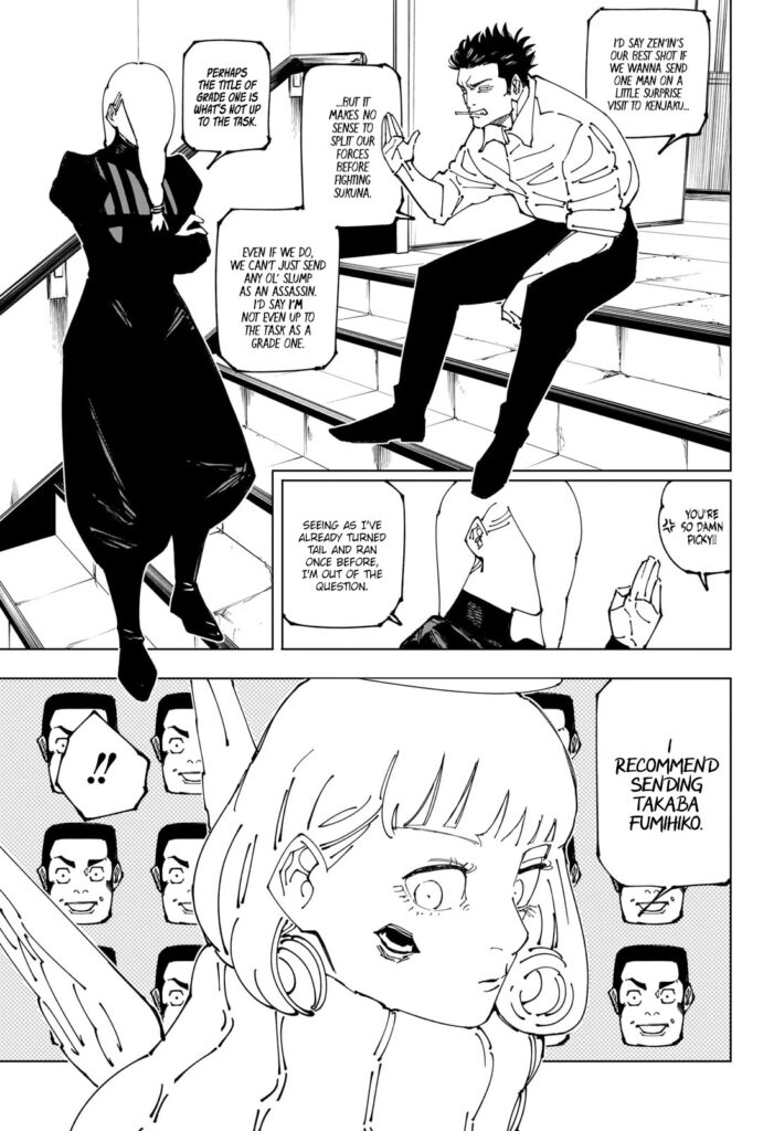Jujutsu Kaisen Manga Chapter 240