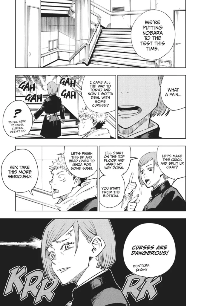 Jujutsu Kaisen Manga Chapter 4