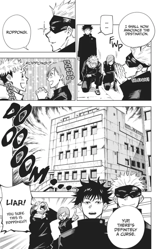 Jujutsu Kaisen Manga Chapter 4