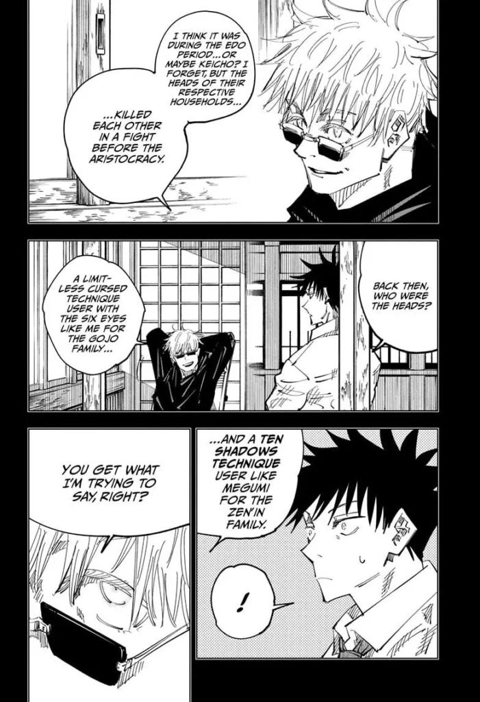 Jujutsu Kaisen Manga Chapter 117
