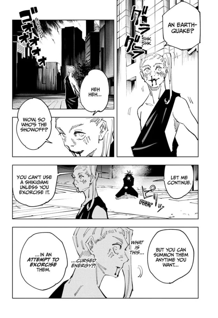 Jujutsu Kaisen Manga Chapter 117