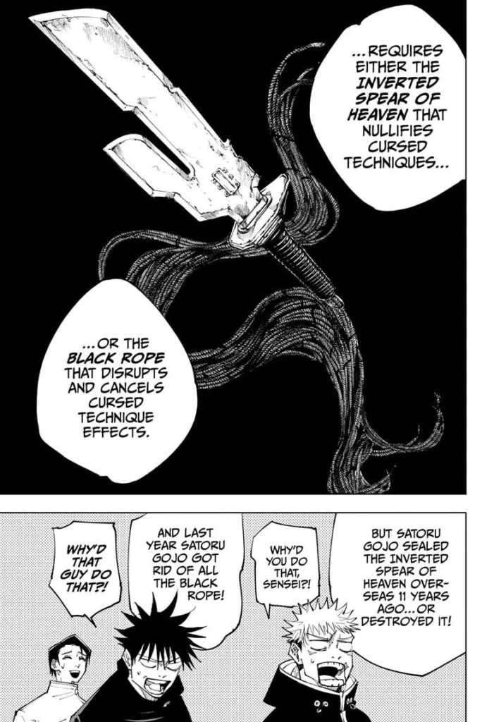 Jujutsu Kaisen Manga Chapter 145