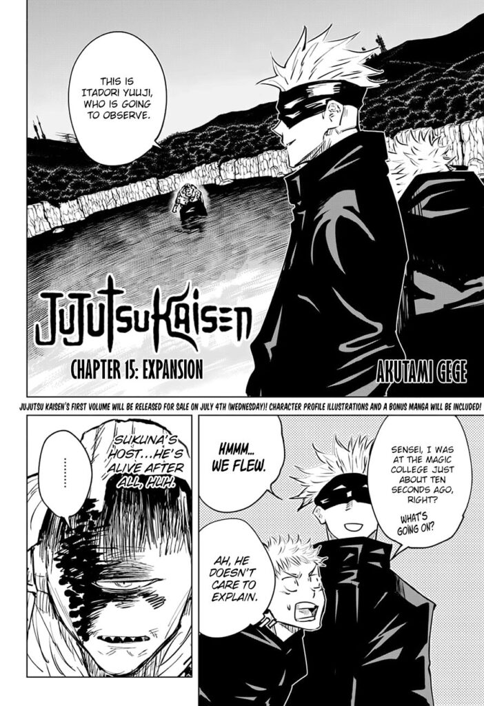 Jujutsu Kaisen Manga Chapter 15