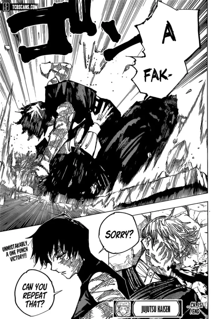 Jujutsu Kaisen Manga Chapter 151