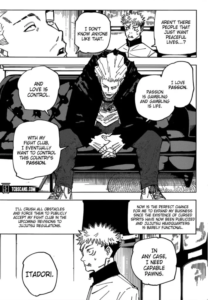 Jujutsu Kaisen Manga Chapter 155