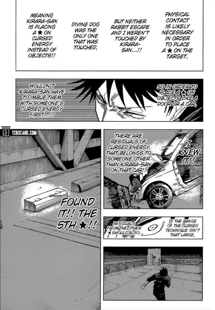 Jujutsu Kaisen Manga Chapter 156