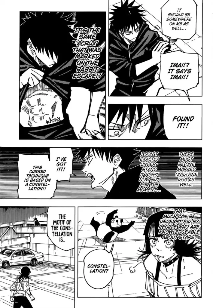 Jujutsu Kaisen Manga Chapter 156