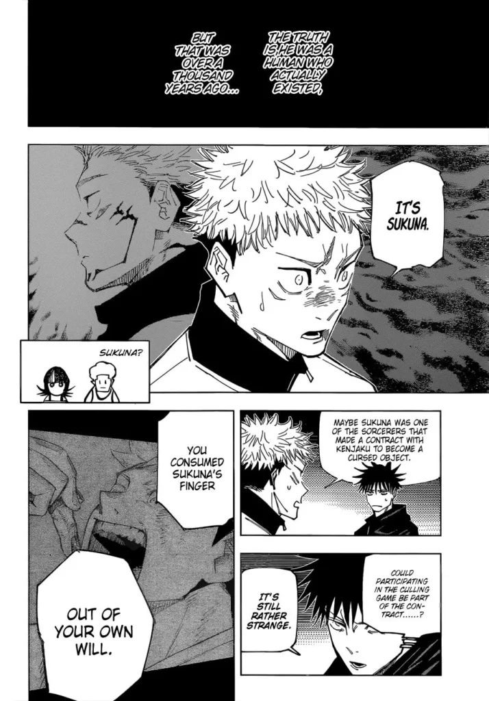 Jujutsu Kaisen Manga Chapter 158
