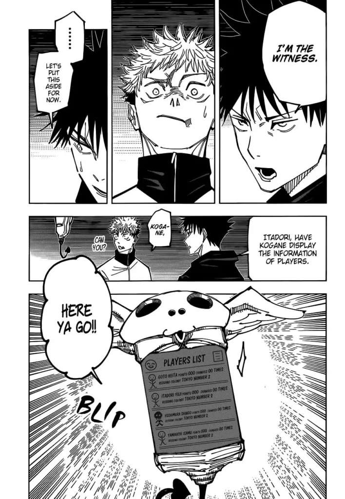 Jujutsu Kaisen Manga Chapter 158