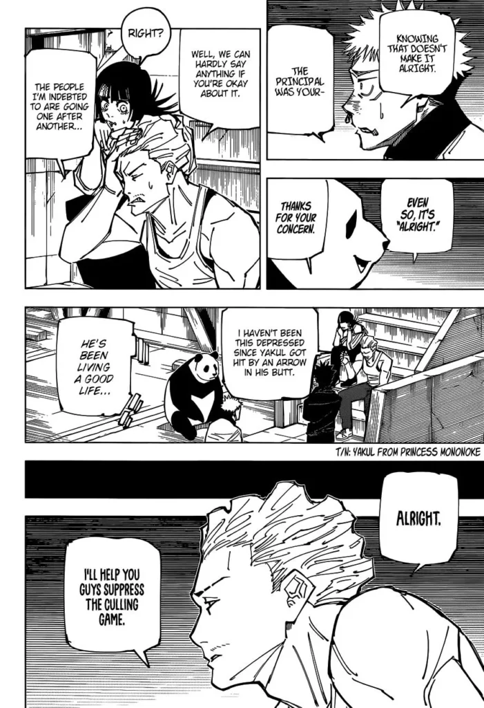 Jujutsu Kaisen Manga Chapter 158
