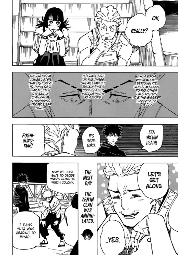 Jujutsu Kaisen Manga Chapter 158