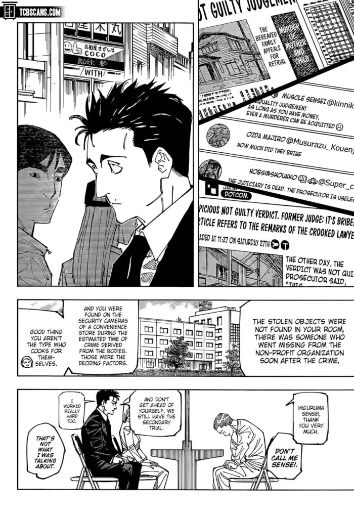 Jujutsu Kaisen Manga Chapter 159