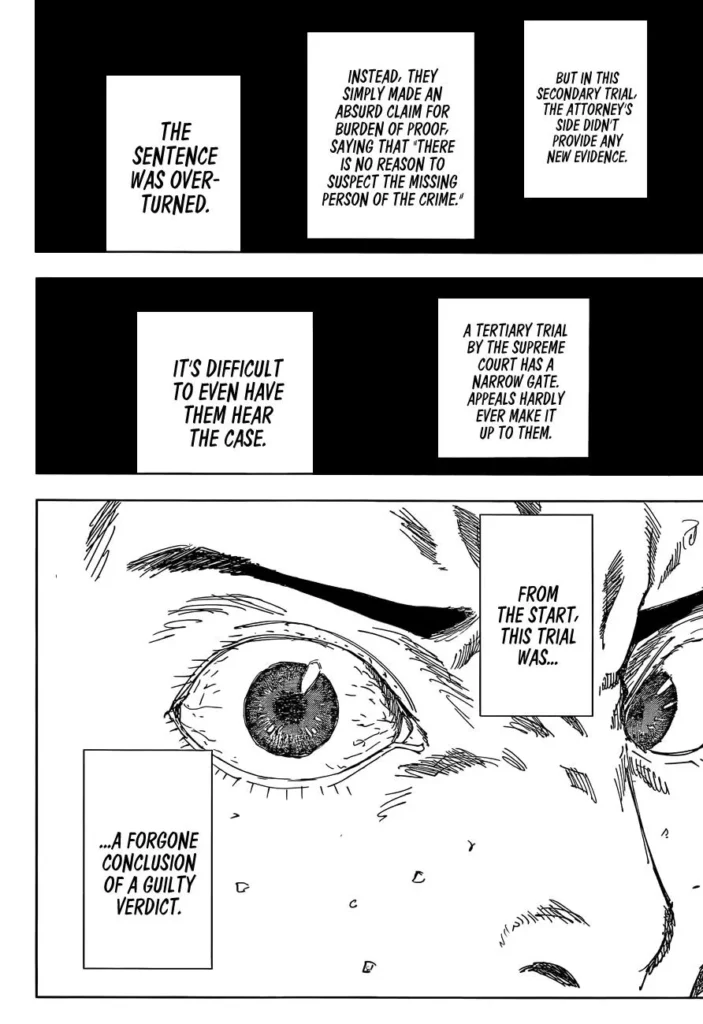 Jujutsu Kaisen Manga Chapter 159