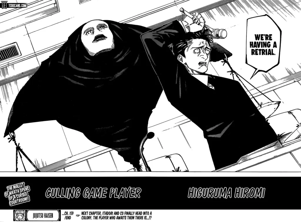 Jujutsu Kaisen Manga Chapter 159
