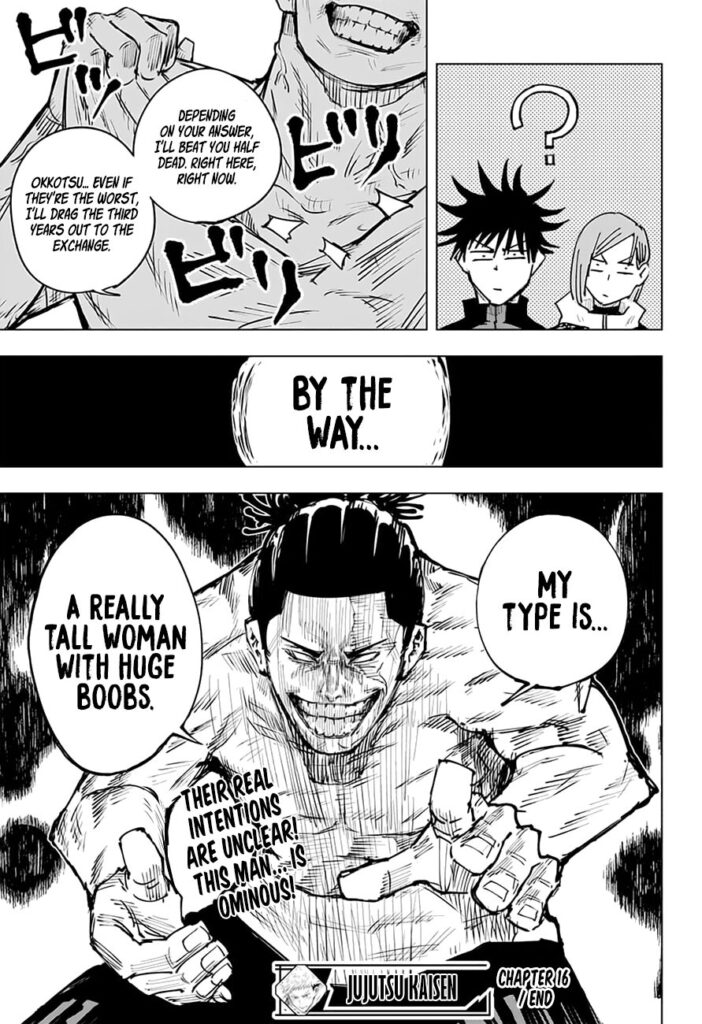 Jujutsu Kaisen Manga Chapter 16