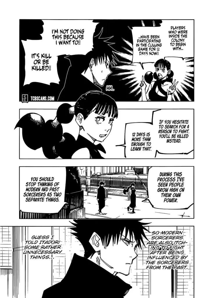 Jujutsu Kaisen Manga Chapter 162