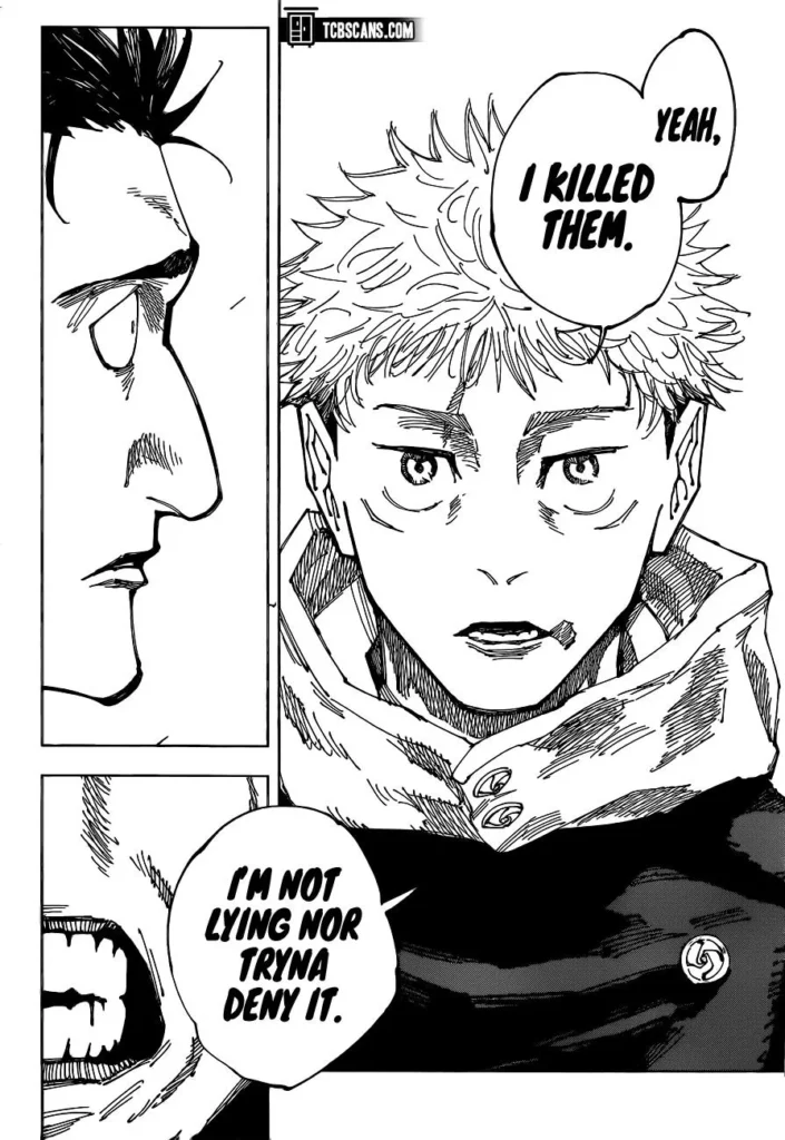 Jujutsu Kaisen Manga Chapter 165