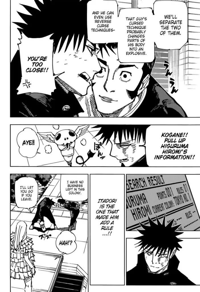 Jujutsu Kaisen Manga Chapter 169