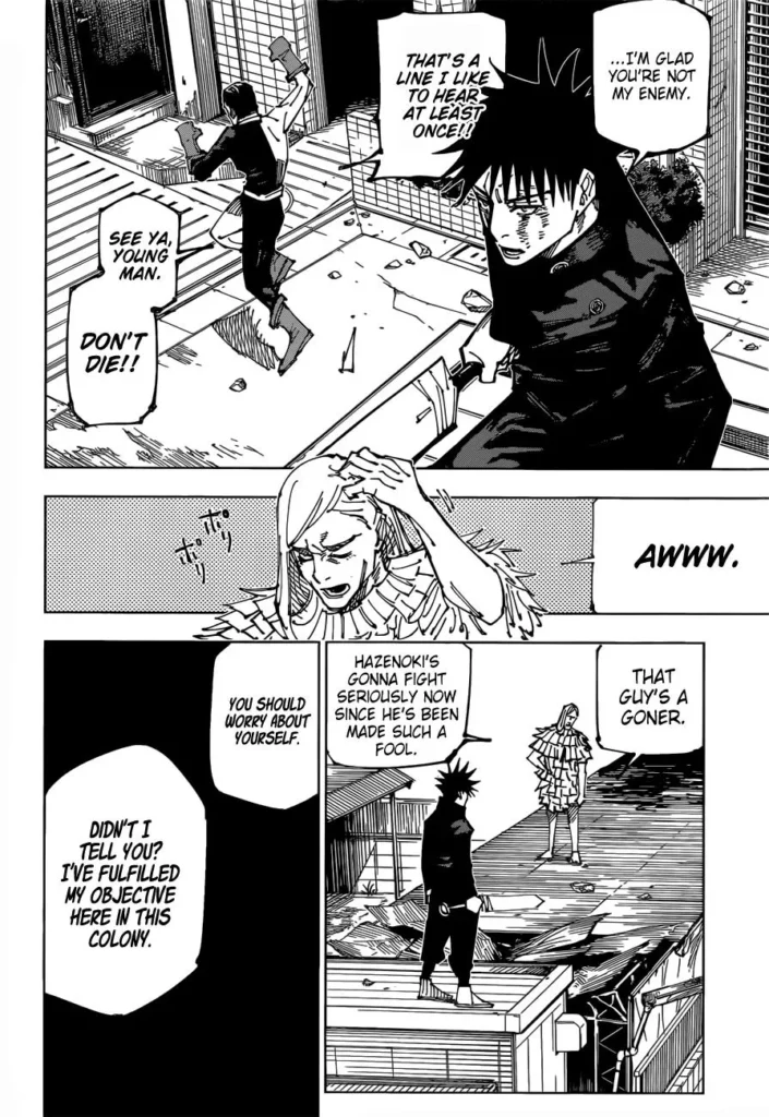 Jujutsu Kaisen Manga Chapter 169