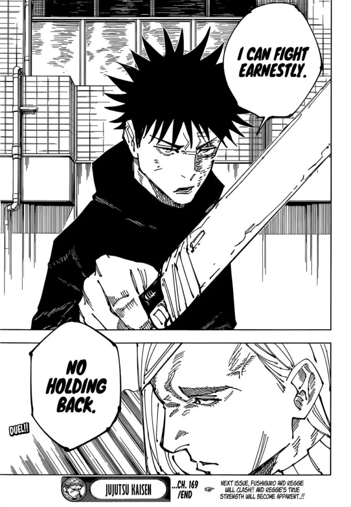 Jujutsu Kaisen Manga Chapter 169