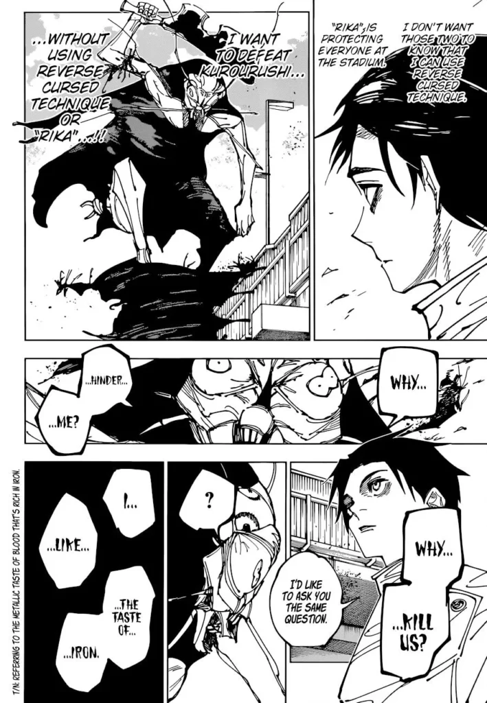 Jujutsu Kaisen Manga Chapter 175